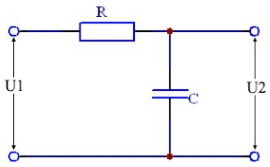 R / C Tiefpass